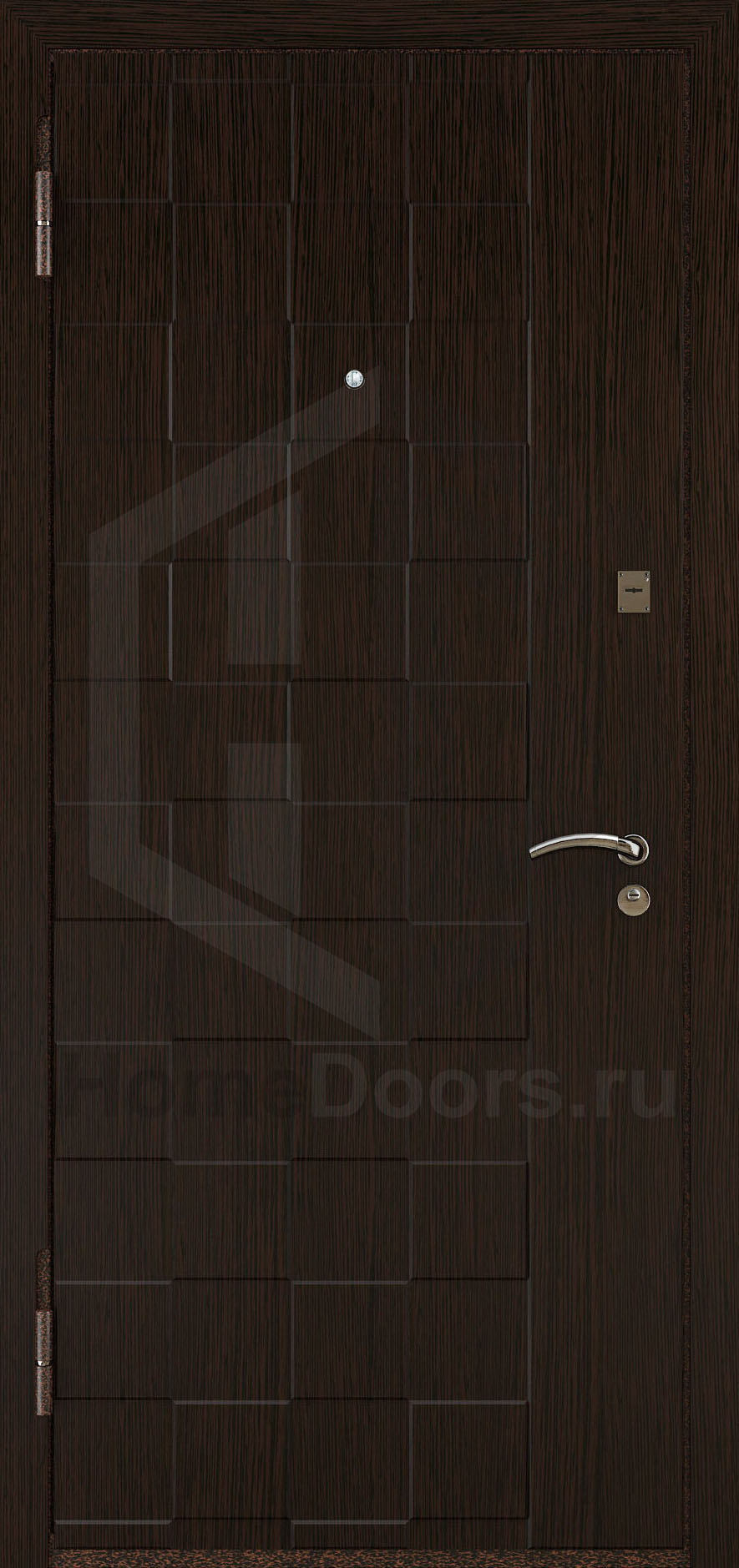 Входная дверь МДФ "Куб" фото