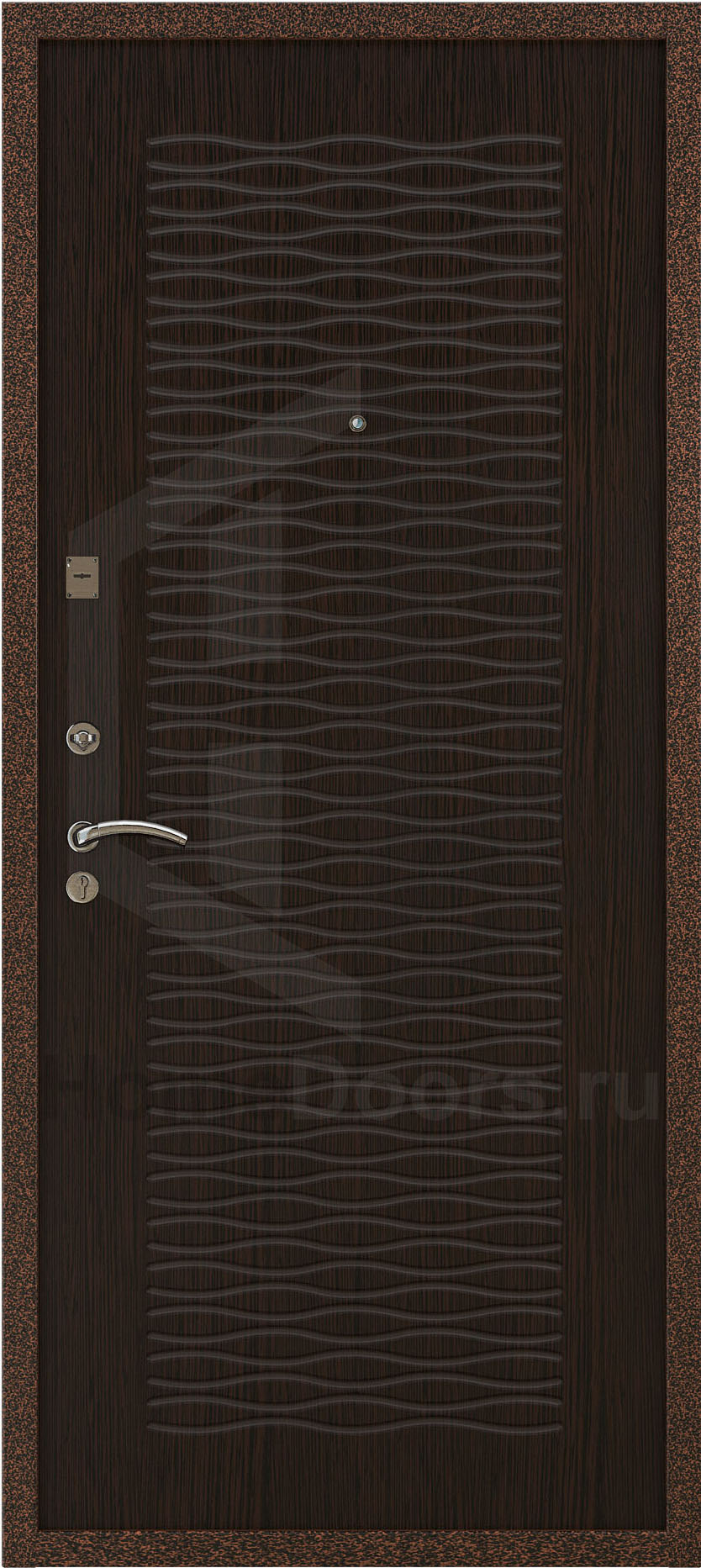Дверь МДФ &quot;Волна&quot; фото