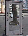 Входная дверь в кавартиру с зеркалом HomeDoors