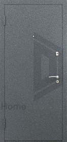 Дверь с зеркалом "Карбон" фото