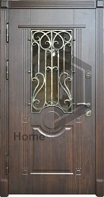 Дверь с ковкой №31 фото